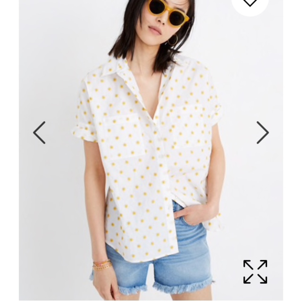 BRAND NEW madewell courier shirt!